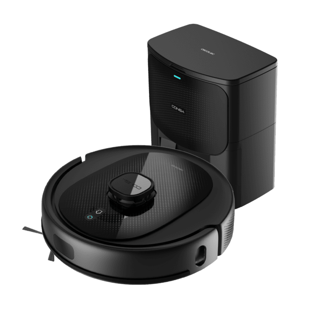 Robot de aspirare Cecotec Conga 8290 Immortal Ultra Power Home X-Treme, 7000 Pa, iTech Laser Eye, baza autocuratare, autonomie 280 minute, aspirator si mop (08612)