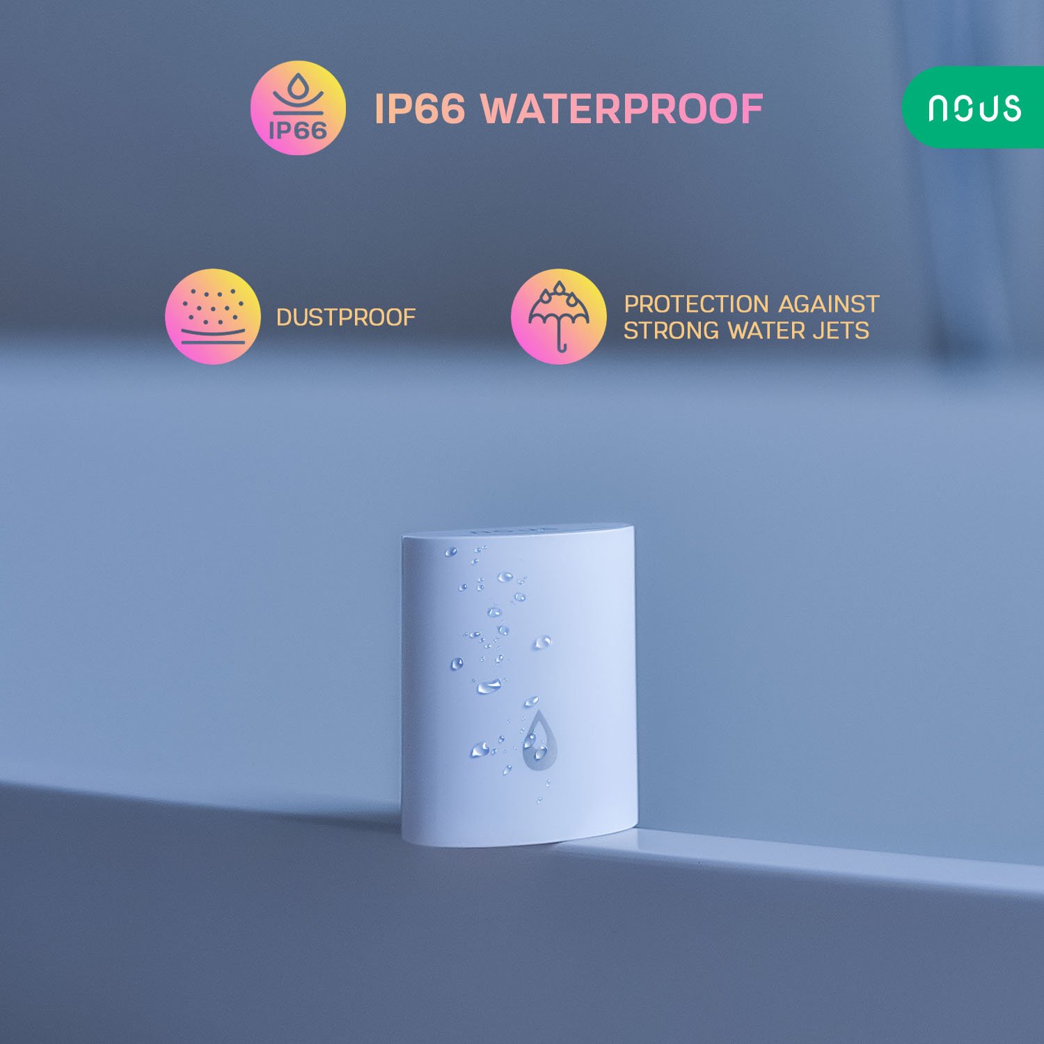 Senzor Smart detectie scurgeri de apa NOUS E4, ZigBee (E4)