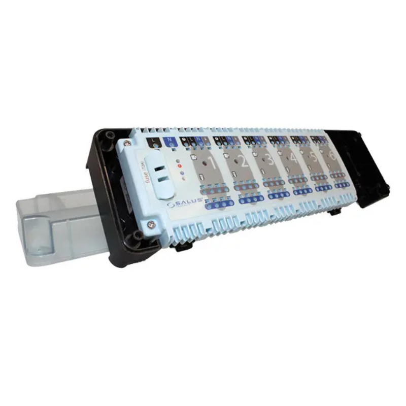 Centru de comanda cu 6 zone Salus KL06-M 230V, cu fir. 5 ani garantie (KL06-M)