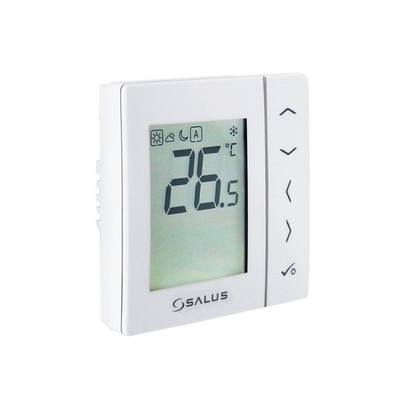 Termostat SALUS VS35W, cu fir neprogramabil, cu montaj in doza. 5 ani garantie (VS35W)