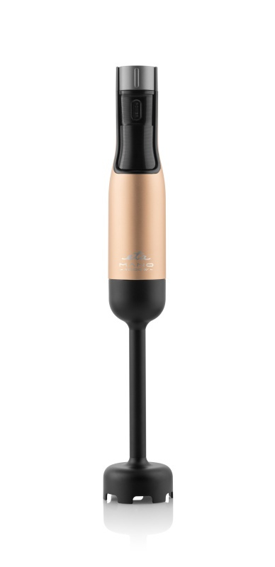 Blender de mana ETA Mano 3219 90020, 1000 W, 9 viteze, afisaj LCD, negru-auriu
