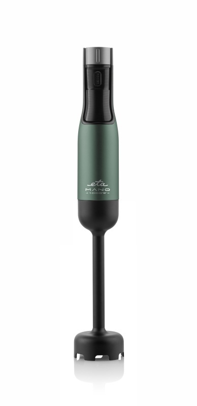 Blender de mana ETA Mano 3219 90030, 1000 W, 9 viteze, afisaj LCD, negru-verde