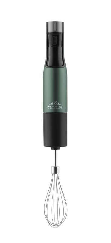 Blender de mana ETA Mano 3219 90030, 1000 W, 9 viteze, afisaj LCD, negru-verde