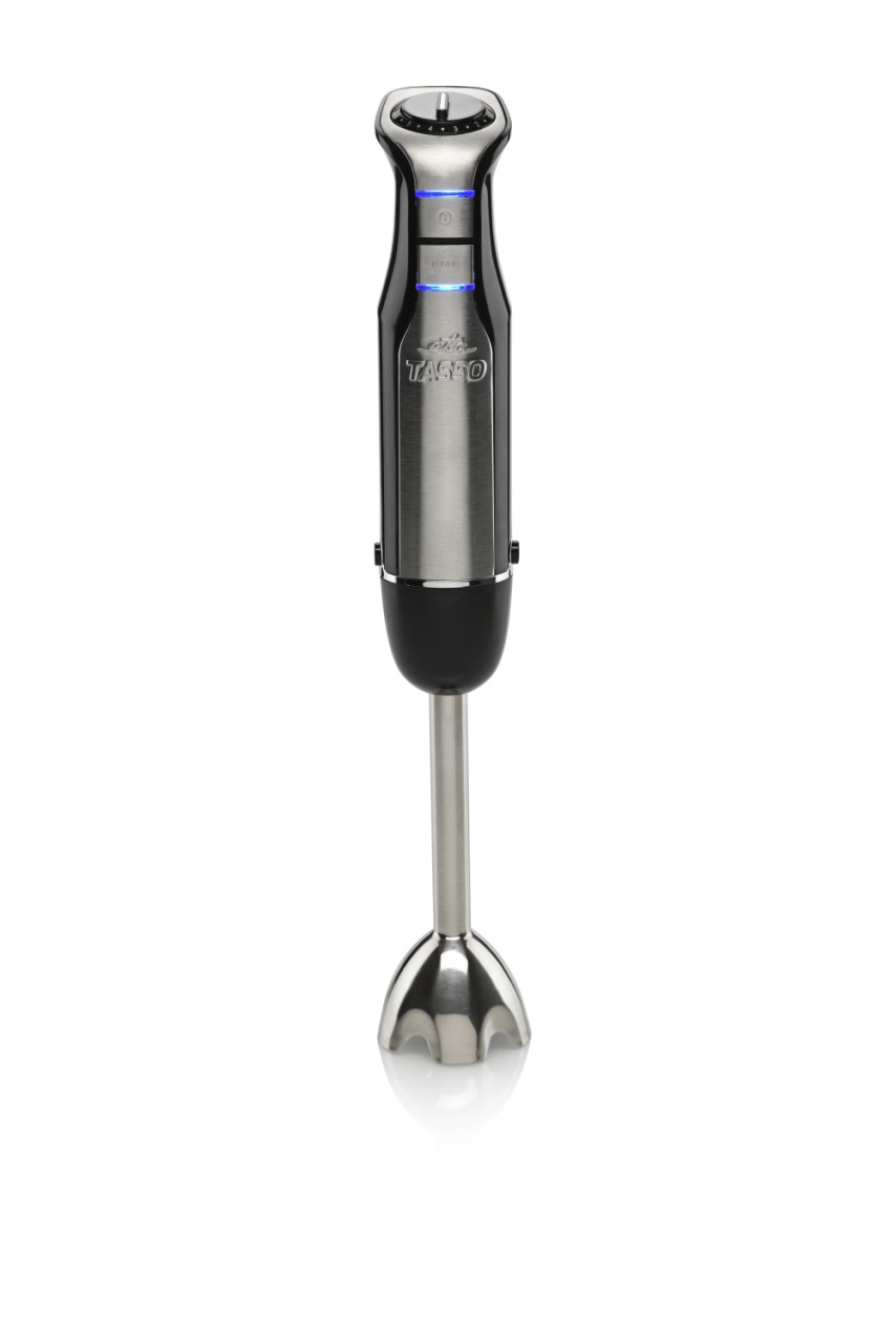 Blender de mana ETA Tasso 5056 90000, 600 W, 6 viteze, atasament special pentru piure, negru