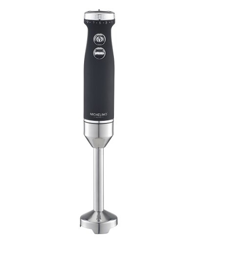Blender de mana MICHELINO 74448, 700-1000W, otel inoxidabil, viteza variabila, maner ergonomic