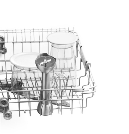Blender de mana MICHELINO 74448, 700-1000W, otel inoxidabil, viteza variabila, maner ergonomic