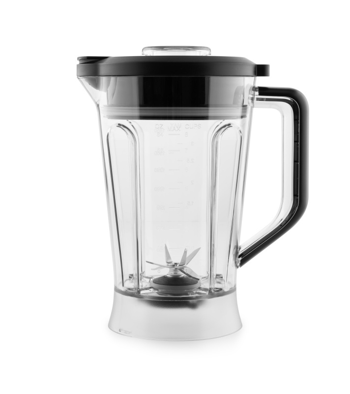 Blender de masa ETA Vital Blend Mini II 5100 90000, 1200W, 1.85 litri, 3 programe, otel inoxidabil, negru