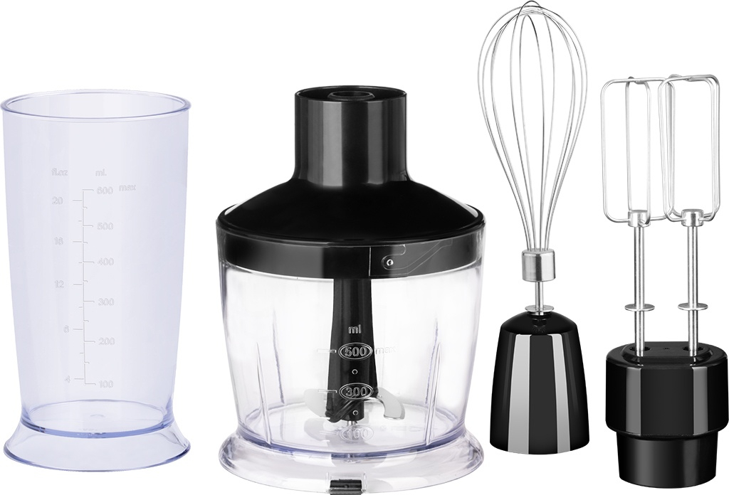 Blender vertical ECG RM 900, 800 W, 10 viteze + TURBO, recipient tocator 500 ml, lame din otel inoxidabil