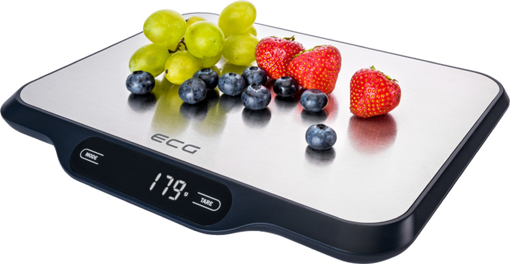 Cantar de bucatarie ECG KV 215 S, 15 Kg, functie TARA, precizie 1 g, Touch control