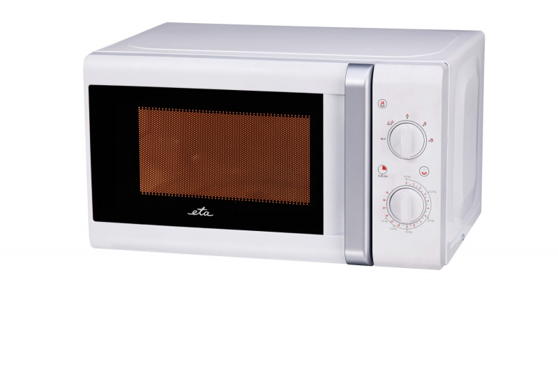 Cuptor cu microunde ETA Klasico 0208 90000 alb, 700 W, 5 niveluri de putere, timer