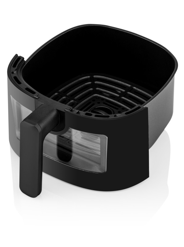 Friteuza cu aer cald ETA Vista Digi 1168 90000, 1300W, 4.3 litri, 8 programe, 40-220 °C, negru