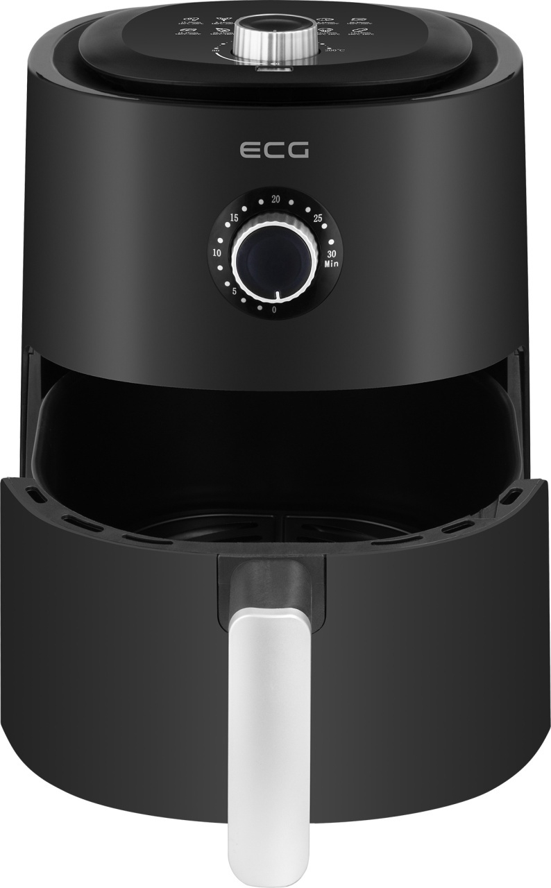 Friteuza cu aer fierbinte ECG AF 4000 Simply Fry, 3.8 litri, 1300 W, 12 programe, control temperatura 80-200°C