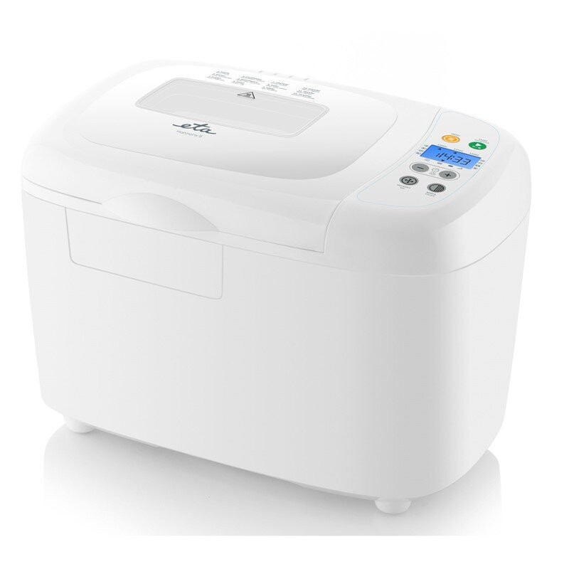Masina de facut paine ETA 2149 Harmony II, 850W, 12 programe, capacitate 1,5 kg, alb