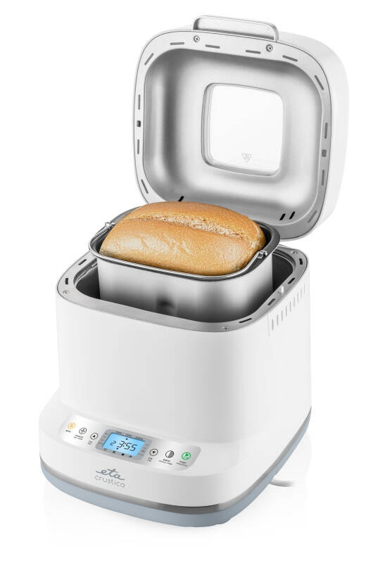 Masina de facut paine ETA 4150 90000 Crustica, 550 W, 1 Kg, 12 programe, temporizator, mentinere la cald, alba