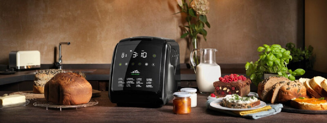 Masina de facut paine ETA Delicca II 7149, 850W, 12 programe, capacitate 1,5 kg, otel inoxidabil