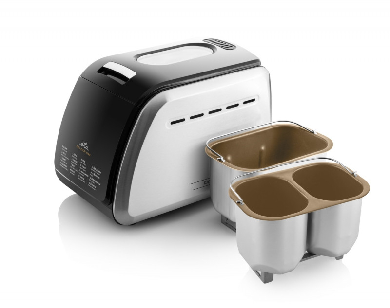 Masina de facut paine ETA Delicca II Max 7149 90040, 850W, 16 programe, capacitate 1,5 kg, otel inoxidabil