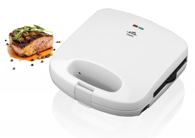 Sandwich maker 3 in 1 ETA Tampo 4156, 700 W, 3 tipuri de placi detasabile, deschidere pana la 180°