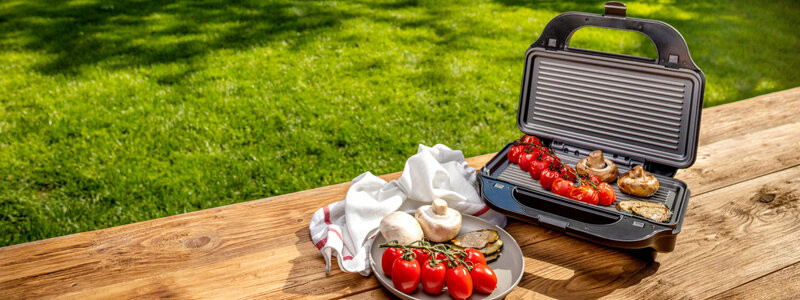 Sandwich-maker 6 in 1, ETA Sorento Plus 5151, 900 W, otel inoxidabil, 6 tipuri de placi detasabile