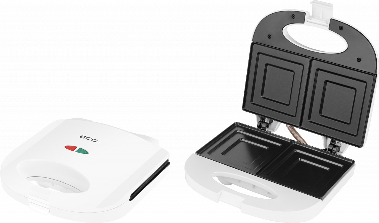 Sandwich maker ECG S 1170, 750 W, 2 sandwich-uri patrate