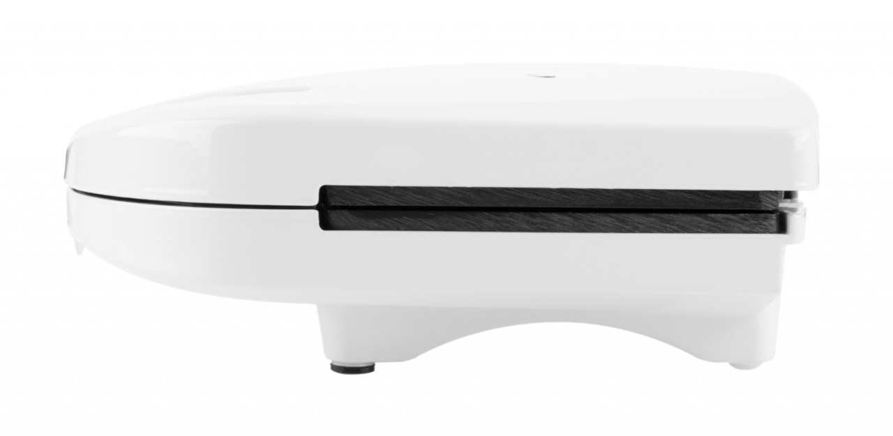 Sandwich maker GALLET SAUMUR CRO625, 800 W, 4 sandwich-uri triunghiulare, alb