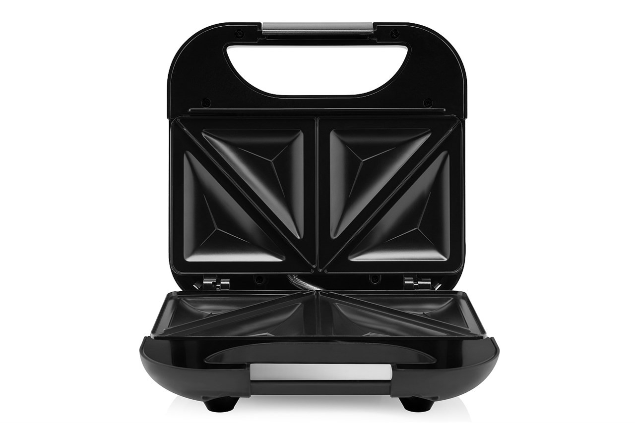 Sandwich maker GALLET TRELON CRO615, 750 W, otel inoxidabil, 4 sandwich-uri triunghiulare