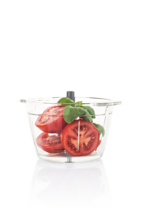 Tocator de alimente ETA Basto II 2079 90000, 400 W, bol din sticla, 1 litru, 2 viteze