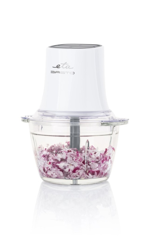 Tocator de alimente ETA Basto II 2079 90000, 400 W, bol din sticla, 1 litru, 2 viteze