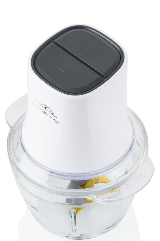 Tocator de alimente ETA Basto II 2079 90000, 400 W, bol din sticla, 1 litru, 2 viteze