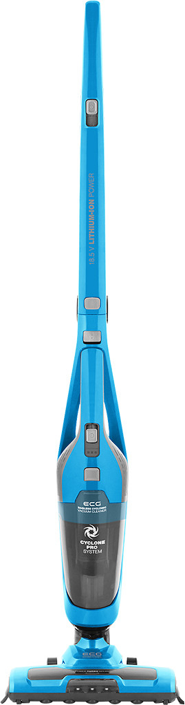Aspirator vertical portabil 2in1 ECG VT 4520 Bruno, 90 W, baterie Li-Ion 18.5 V, sistem de filtrare cyclonic, albastru