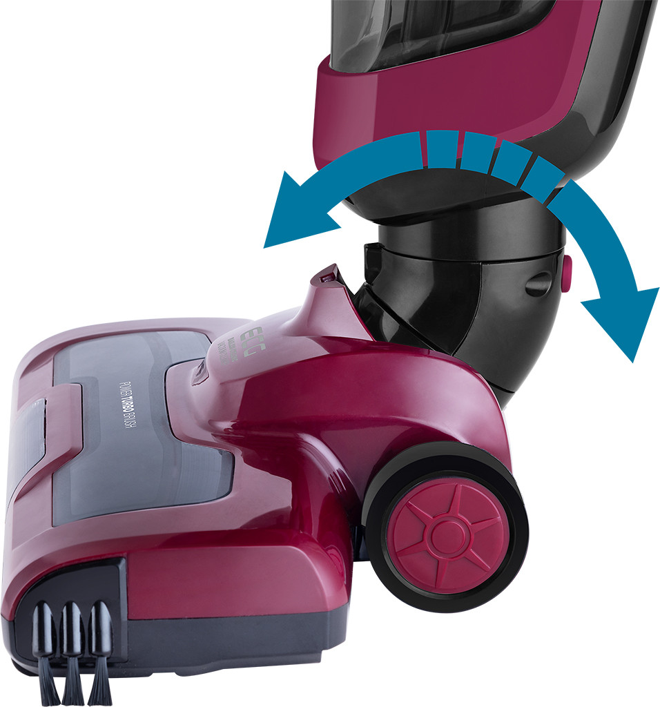 Aspirator vertical si mop 3 in 1 fara fir ECG VT 4620 Hugo, 100 W, baterie Li-Ion 22.2 V, 600 ml