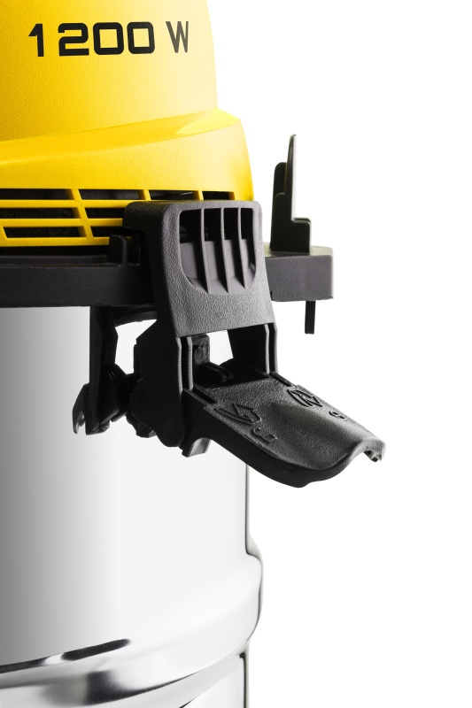 Aspirator multifunctional ETA Fachmann 4211 90000, 1200W, 15 litri, aspirare uscata si umeda, functie de suflare, negru/galben