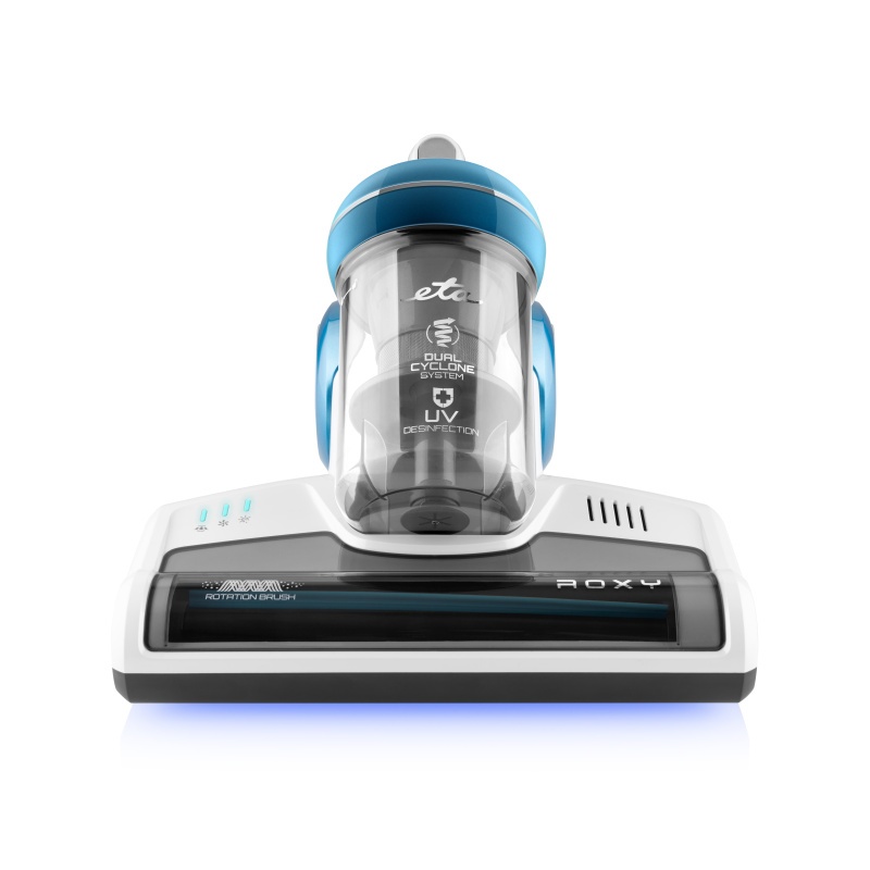 Aspirator UV antiacarieni ETA Roxy 5215 90000, 350W, 0.5 litri, 3 moduri de operare, alb/albastru
