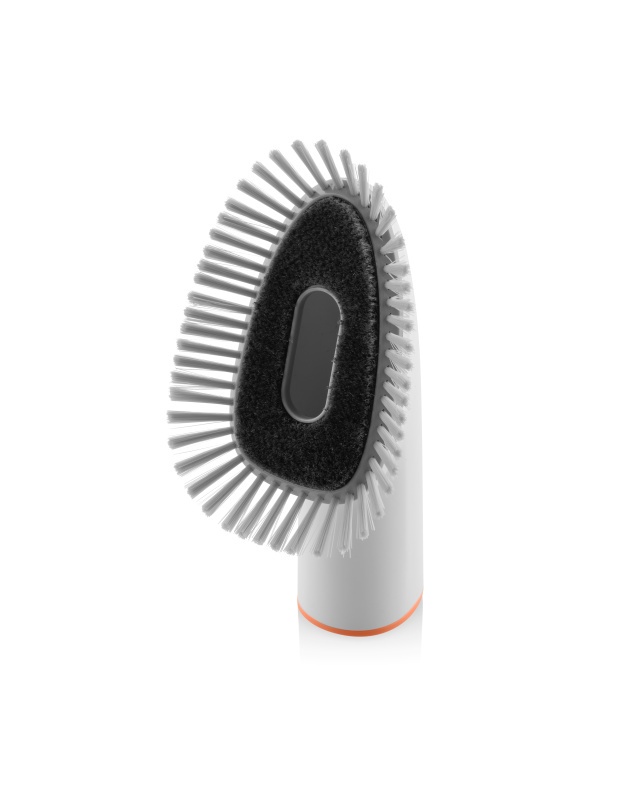 Aspirator 6 in 1 ETA Pet Master 4216 90000 pentru toaletarea animalelor de companie, silentios, alb/portocaliu