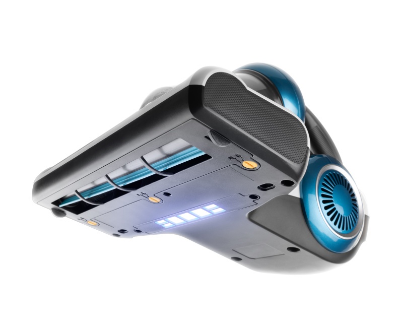 Aspirator UV antiacarieni ETA Roxy 5215 90000, 350W, 0.5 litri, 3 moduri de operare, alb/albastru