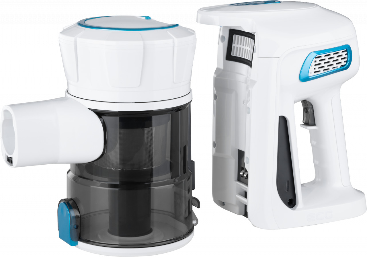 Aspirator vertical portabil 2 in 1 ECG VT 5220 Flex Clean, Cyclone, 22.2 V Li-ion, 150 W, HEPA H12