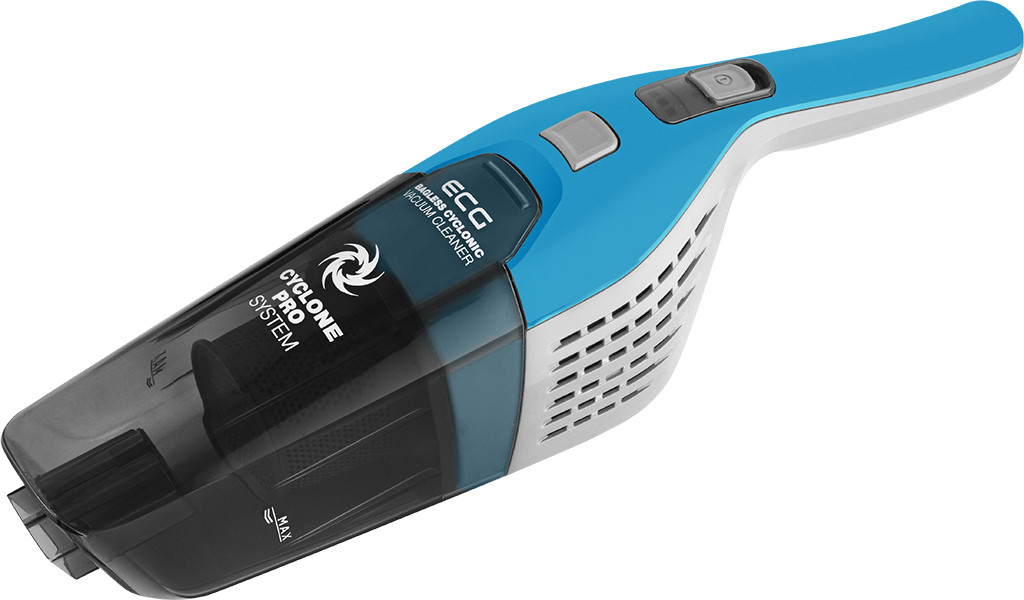 Aspirator vertical portabil 2in1 ECG VT 4520 Bruno, 90 W, baterie Li-Ion 18.5 V, sistem de filtrare cyclonic, albastru