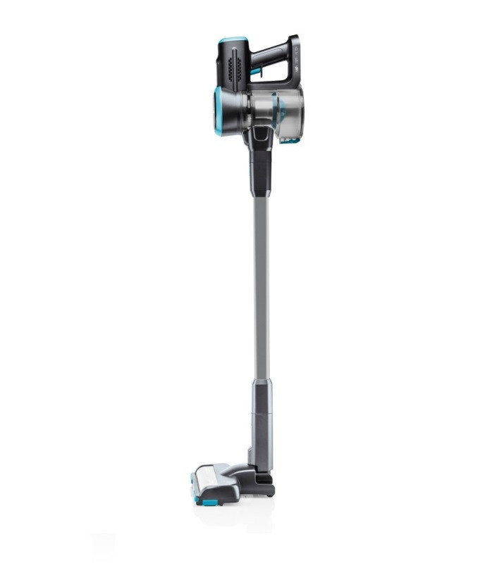 Aspirator vertical 2 in 1 ETA Fenix 1233 90000, baterie Li-Ion 25.2 V / 2200 mAh, recipient 0.6 l, gri cu albastru
