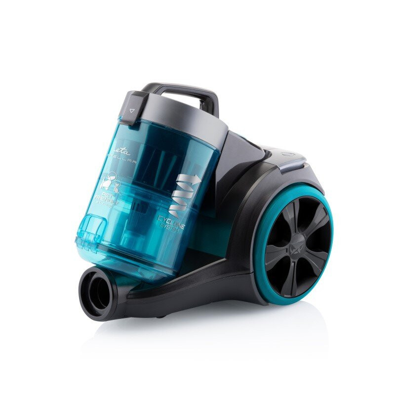 Aspirator fara sac ETA Stellar 1221, 700 W, 1,5L, tehnologie Cyclone, motor ECO, 2 filtre HEPA
