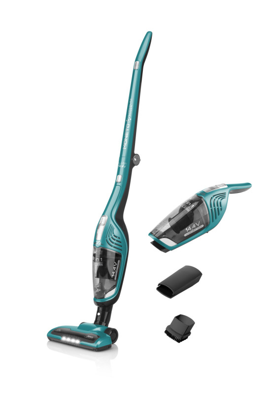 Aspirator vertical 2 in 1 ETA Moneto II 3453 90000, baterie Li-ion de 14.4 V, 0.55 litri