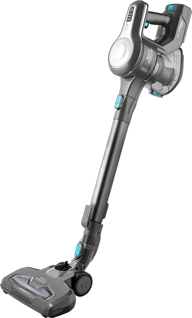 Aspirator vertical portabil 2in1 ECG VT 3630 Alan, 130 W, baterie Li-Ion 22.2 V, recipient 1.2 L, gri