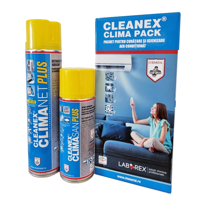 CLEANEX CLIMA PACK - Curatare si igienizare aer conditionat (LBXPKOS07)