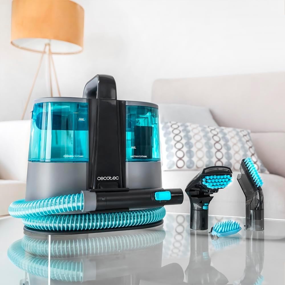 Aspirator cu spalare Cecotec Conga 4000 Carpet&Spot Clean XL, 400W, putere aspirare 12kpa, rezervor apa/detergent, rezervor apa murdara, curatare covoare, tapiterie, saltele, pulverizare (08425)