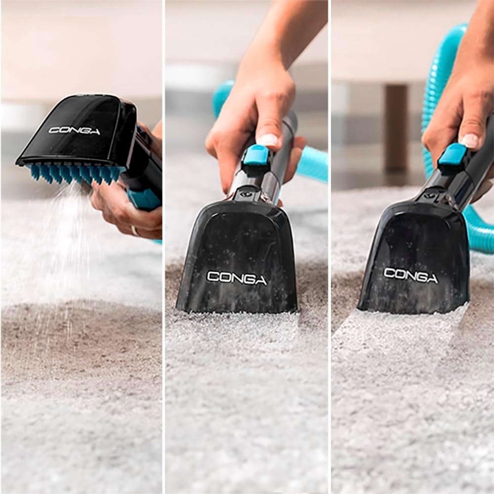 Aspirator cu spalare Cecotec Conga 4000 Carpet&Spot Clean XL, 400W, putere aspirare 12kpa, rezervor apa/detergent, rezervor apa murdara, curatare covoare, tapiterie, saltele, pulverizare (08425)