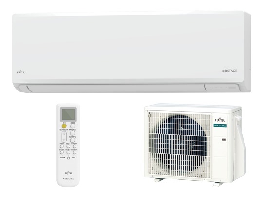 Aer conditionat Fujitsu ASEH09KNCA, Inverter 9000 BTU, clasa energetica A++, design compact si elegant, functionare silentioasa, R32 (ASEH09KNCA / AOEH09KNCA)