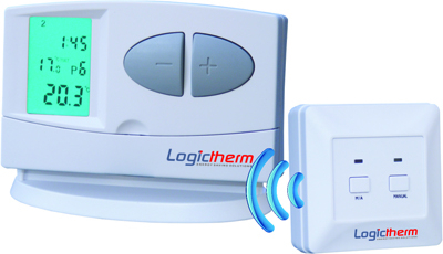 Termostat de ambient fara fir Logictherm C7RF programabil (WAT 130)