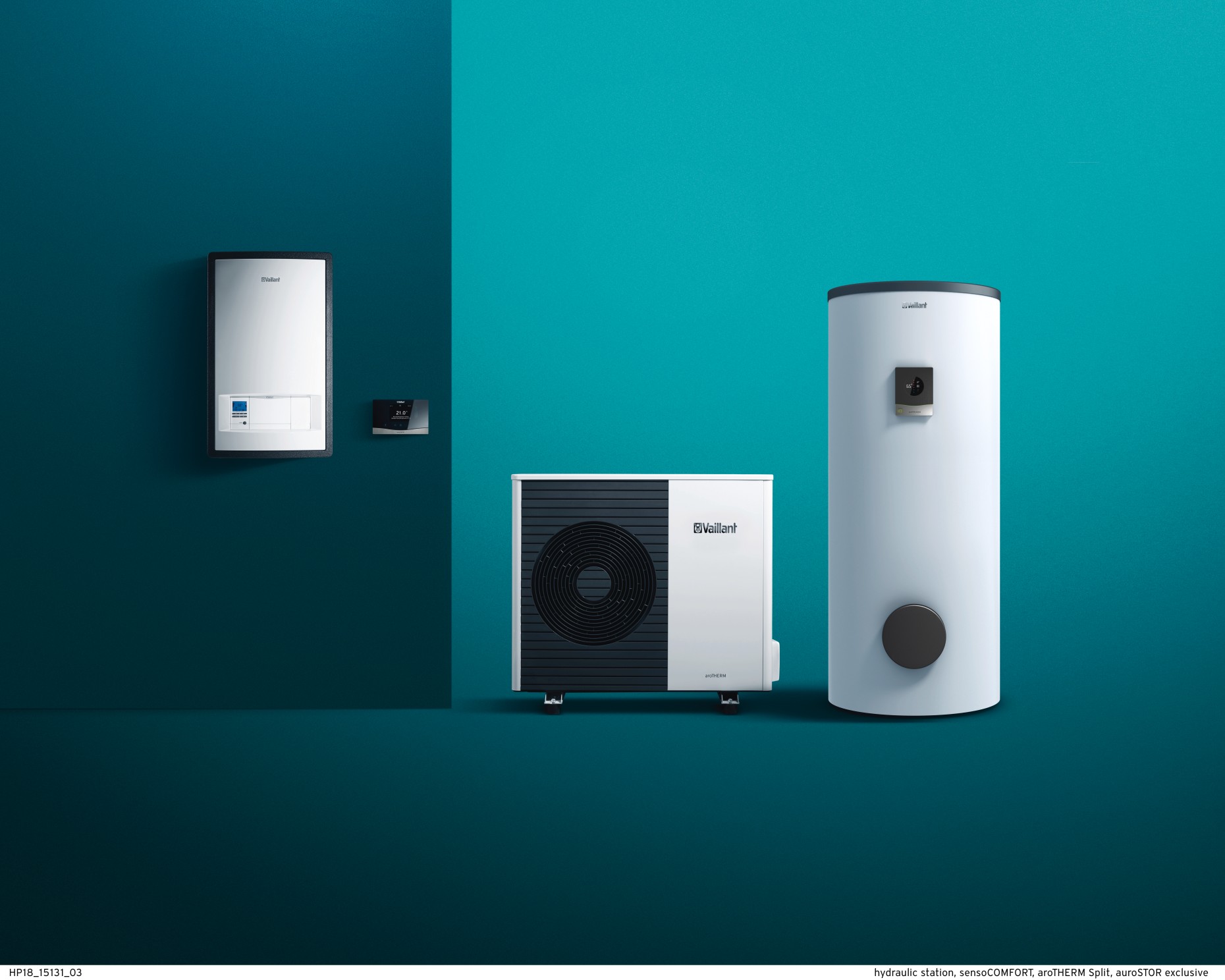 Vaillant aroTHERM VWL 127/5 IS, pentru unitatea externa de 10-12 kW, Unitate interioara (0010023526)