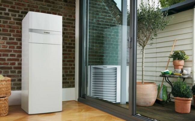 Vaillant uniTOWER VWL 128/5 IS pentru 10 kW si 12 kW Unitate interiora cu boiler 188 litri incorporat (0010022092)