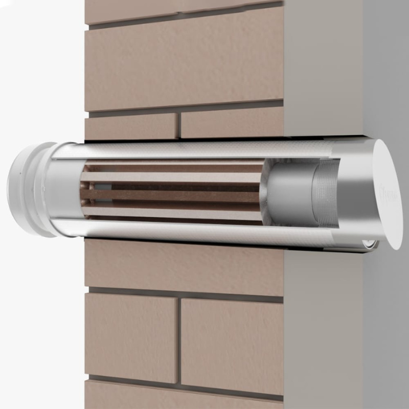 Capac Antivant pentru Recuperatoarele de caldura PRANA 150 - Metal (GMPRANA150)
