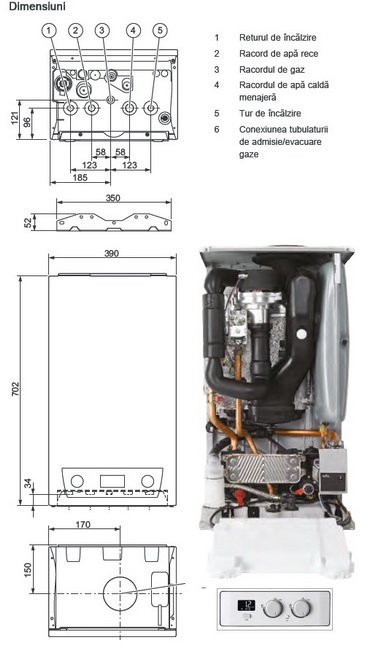 Centrala termica in condensare Protherm Lynx Condens 25-A 25kW (L0010015684)