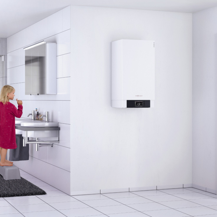 Viessmann Vitodens 200-W 49 kW cu boiler bivalent Vitocell 300L (B2HAR57)